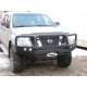 Передний бампер Nissan Navara D40 рестайл