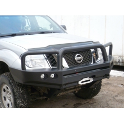 Передний бампер Nissan Navara D40 рестайл