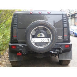 Задний бампер HUMMER H2