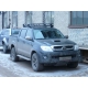 Алюминиевый багажник  на Toyota Hilux